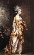 GAINSBOROUGH, Thomas Mrs Grace Dalrymple Elliot xdg oil painting reproduction